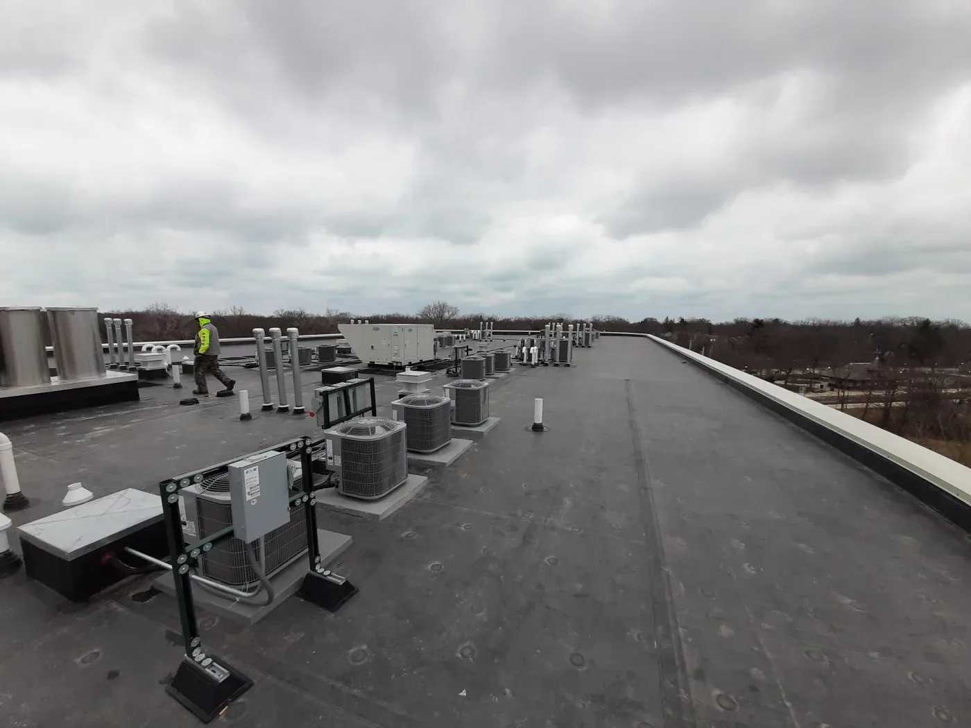 Commercial Fire Damage Roof Repair in Plano, TX
