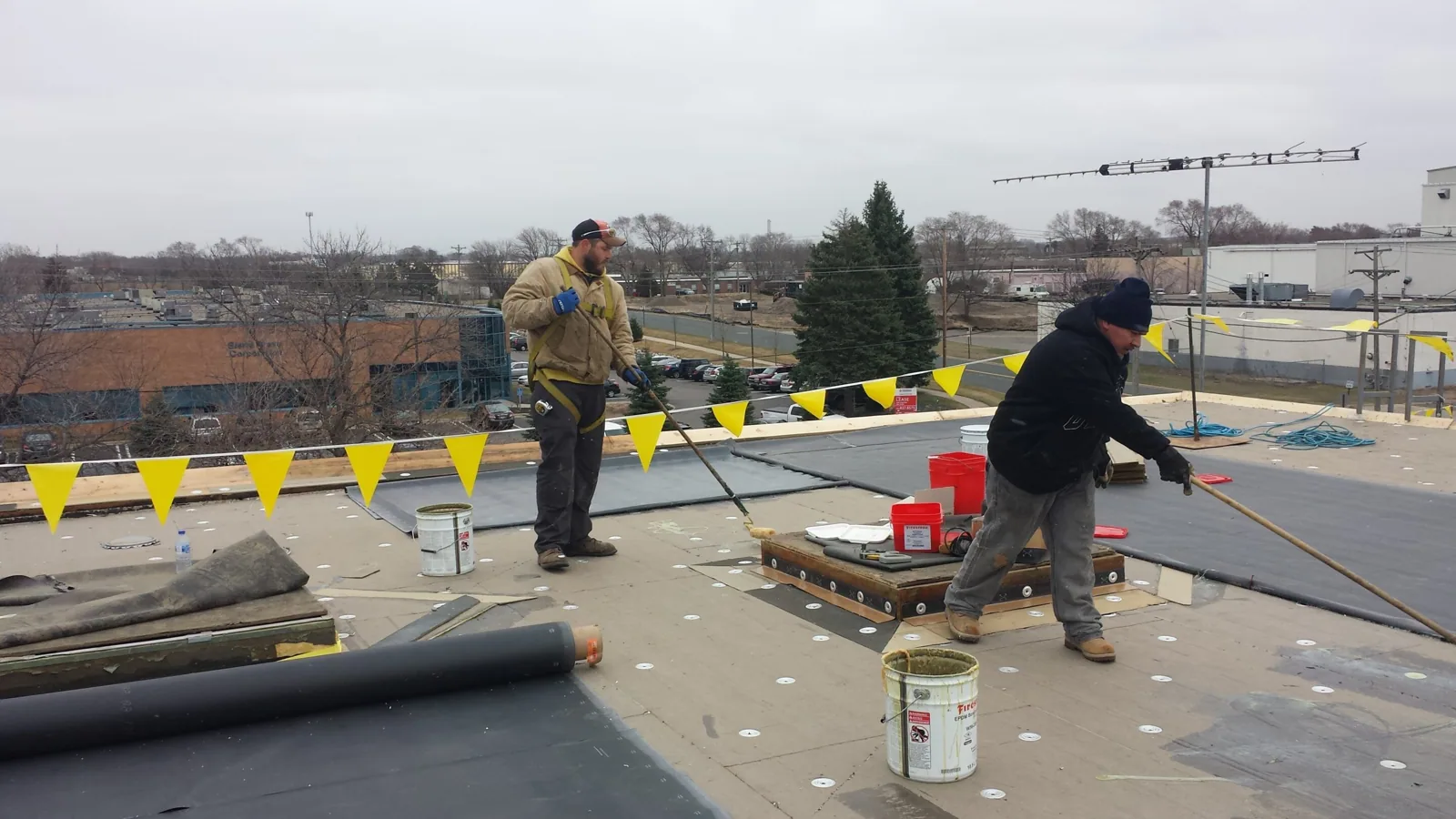 Commercial Heat and UV Roof Damage Repair in Plano, TX