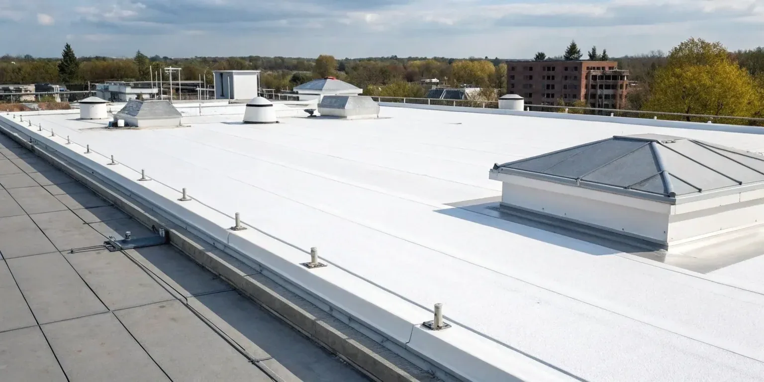 Commercial Roof Membrane Puncture Repair in Plano, TX