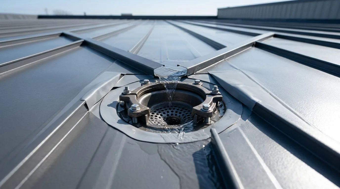 Commercial Roof Seam Failure Repair in Plano, TX
