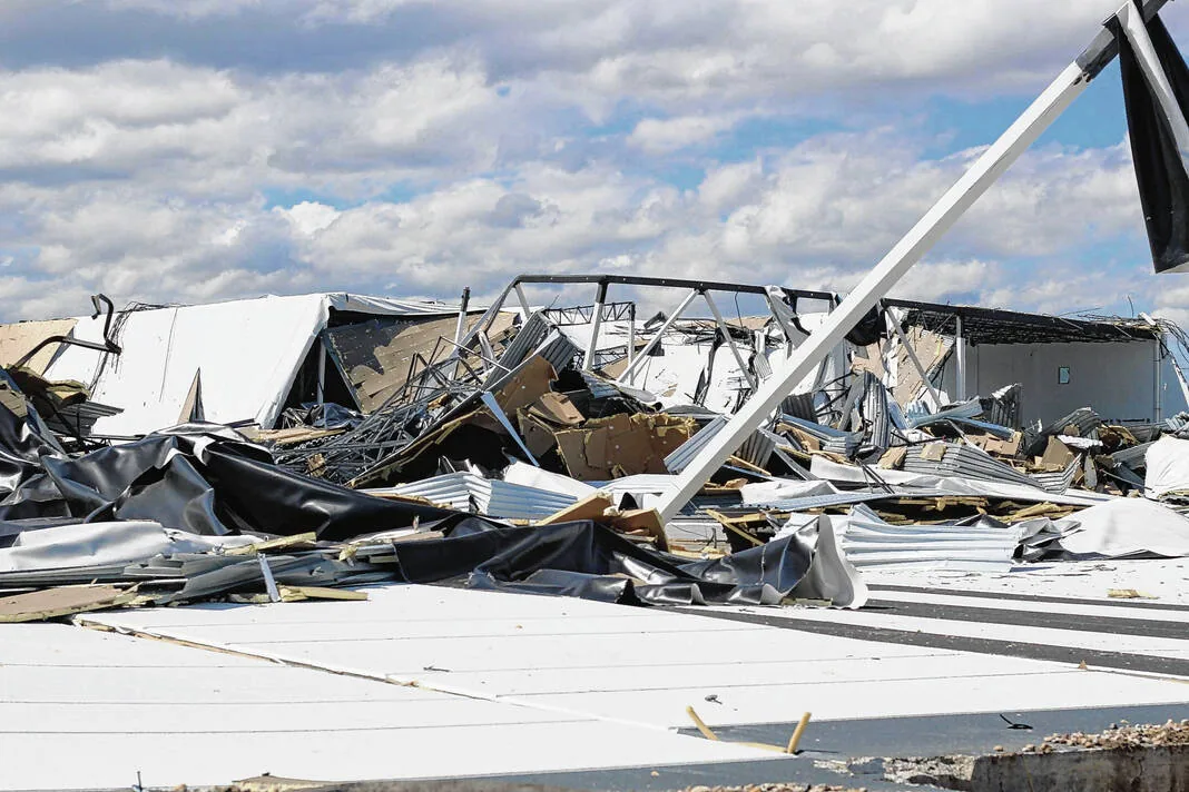 Commercial Tornado Damage Roof Repair in Plano, TX