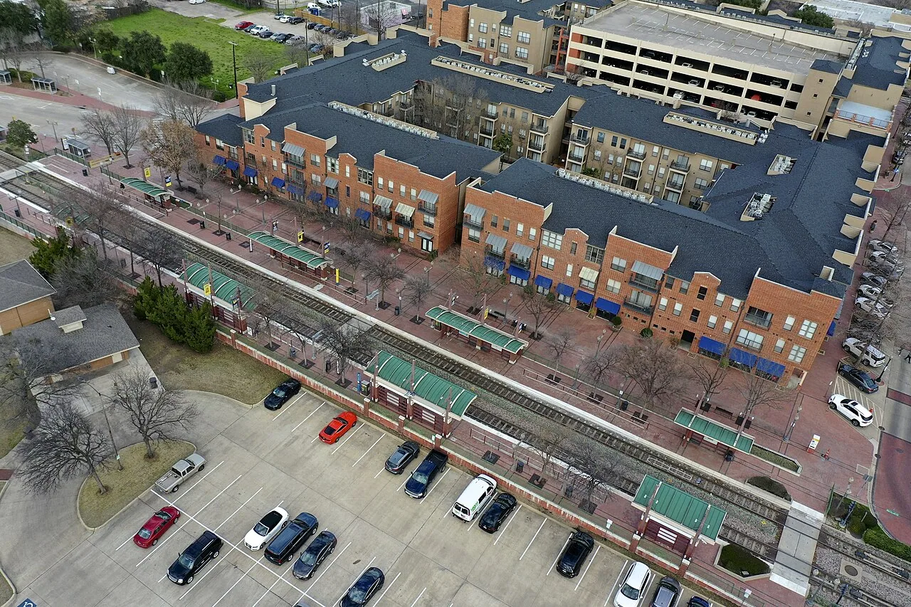 Downtown Plano rooftops